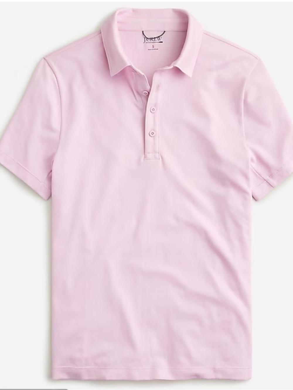 NWT J Crew frosty lavender Performance polo shirt with COOLMAX® Sz XL - PULLS